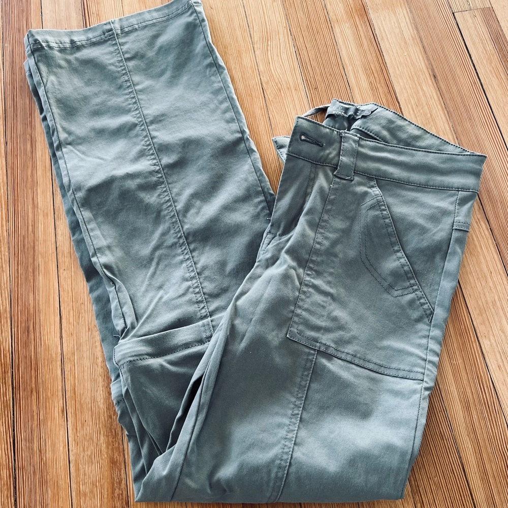 Gray Prana Convertible Pants